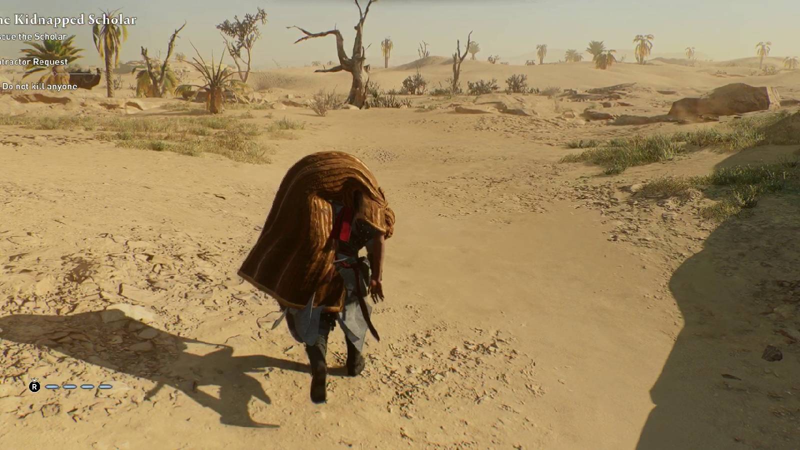 assassins creed mirage kidnapped scholar rescued