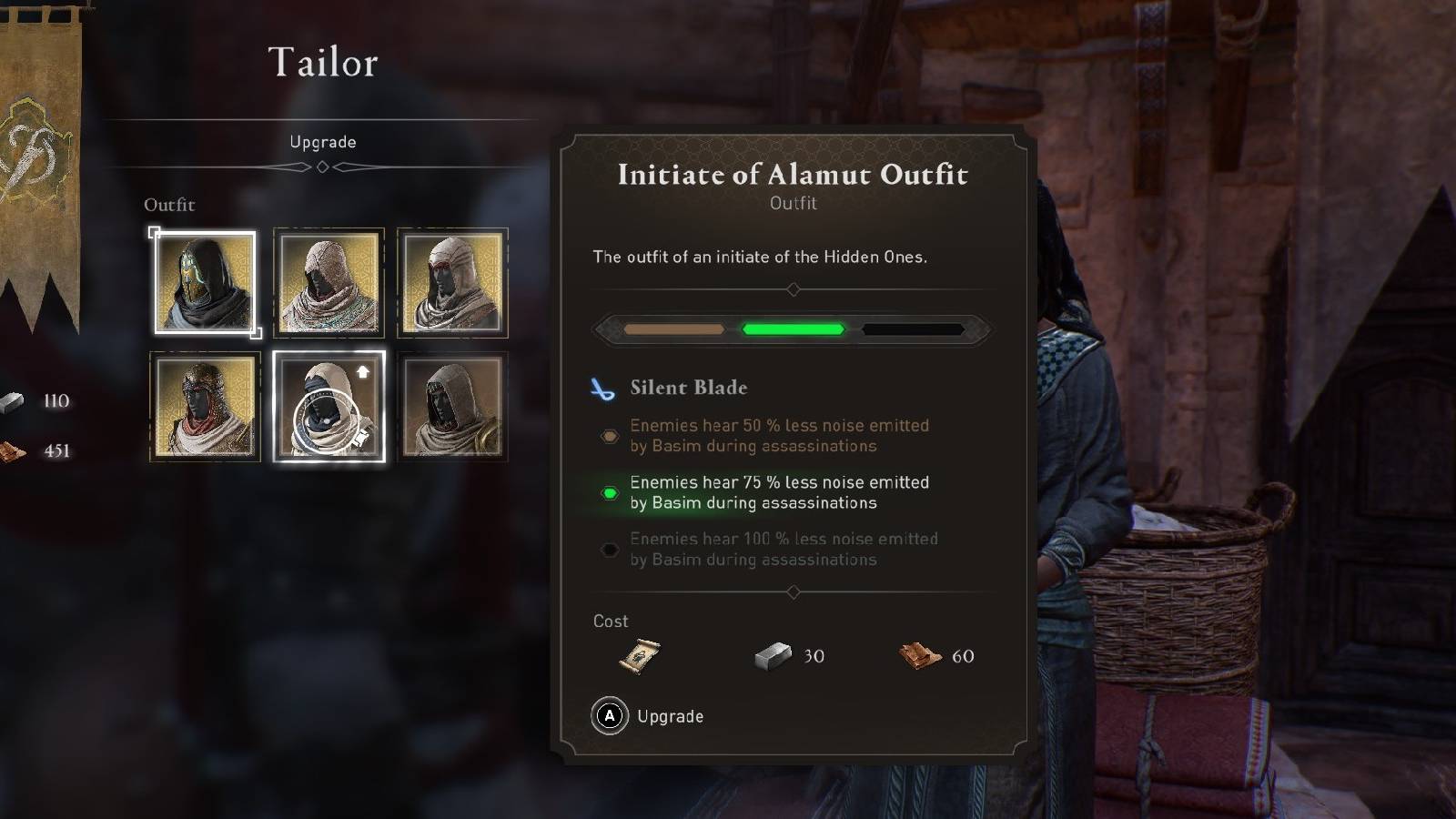 assassins creed mirage materials cost