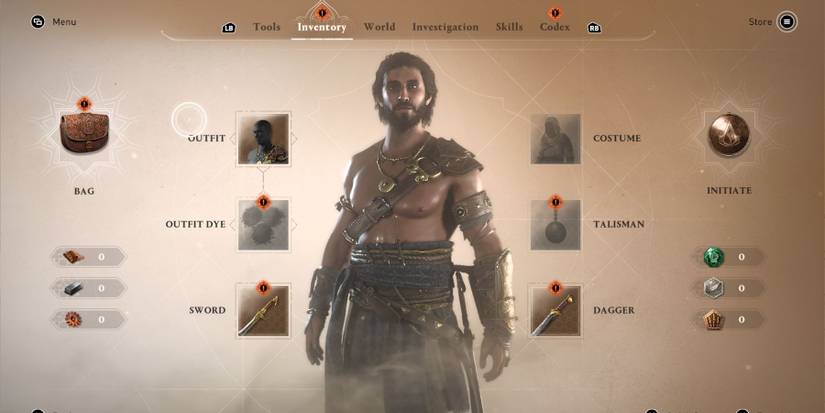 Assassins Creed Mirage sand outfit