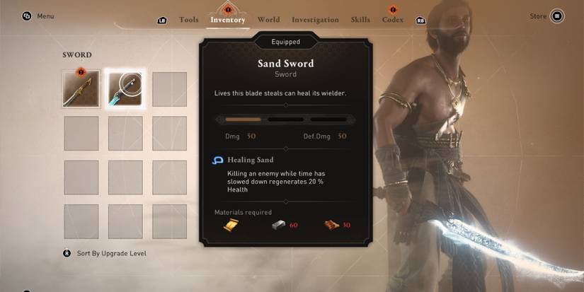 Assassins Creed Mirage sand sword