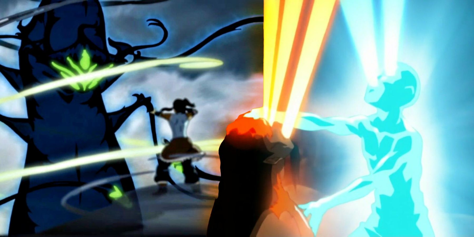 Avatar Aang and Korra