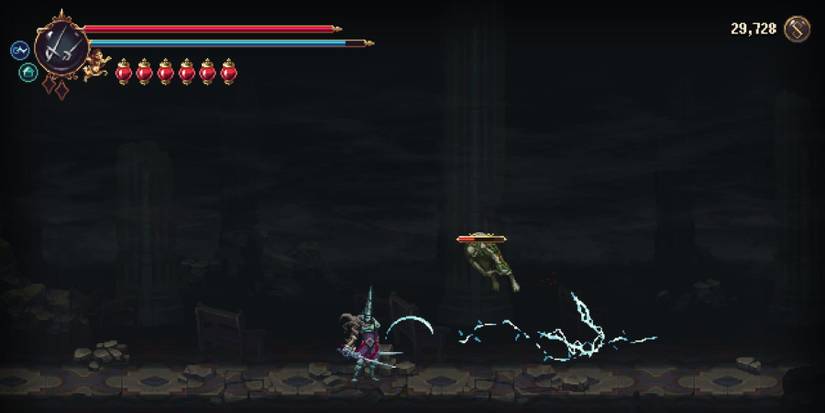 The Penitent One casting Galera of the Living Briar Quick Verse