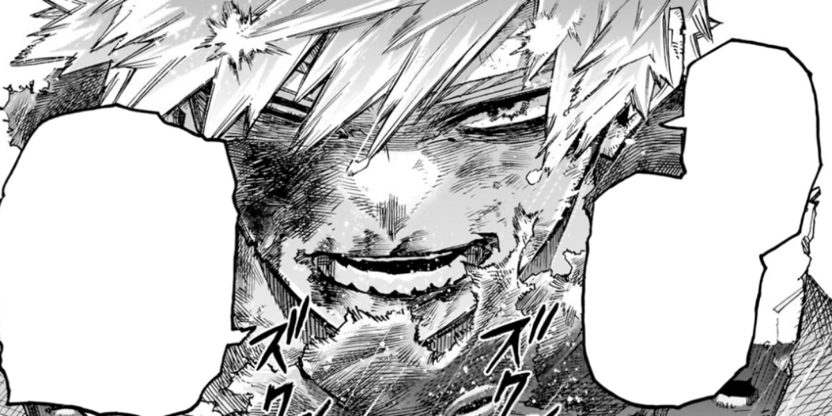 Bakugo saves all might my hero academia 406