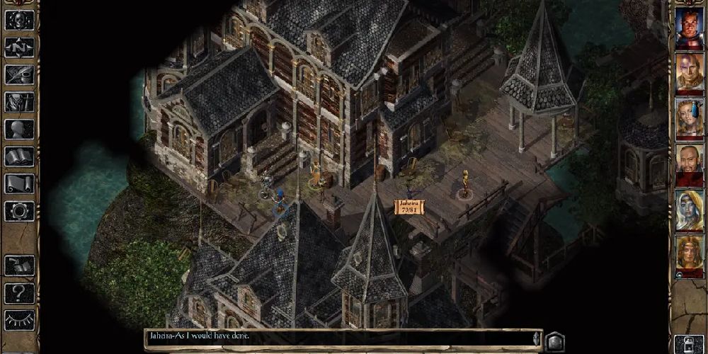 Baldur's Gate 2_ Enhanced Edition screenshot village