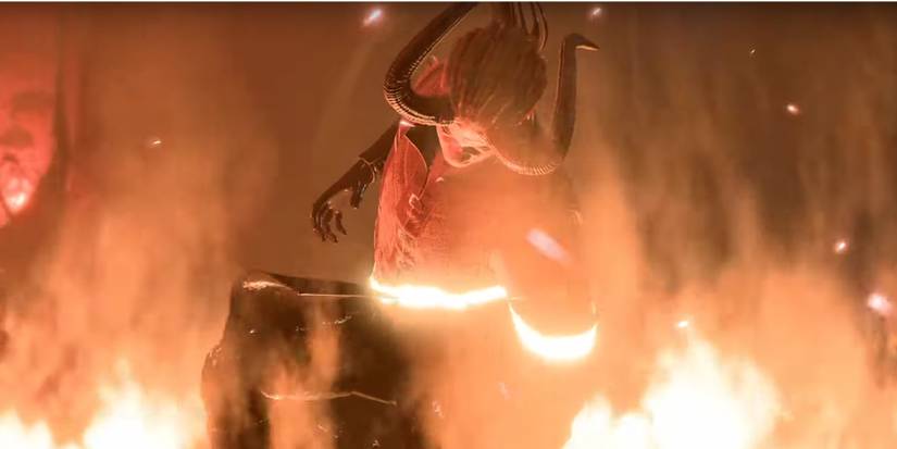 Baldur's Gate 3, Wyll Being Pulled Down To Hell