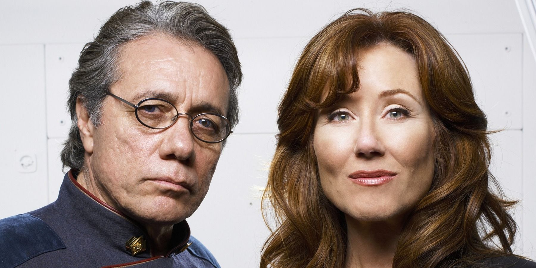 battlestar galactica roslin adama love story