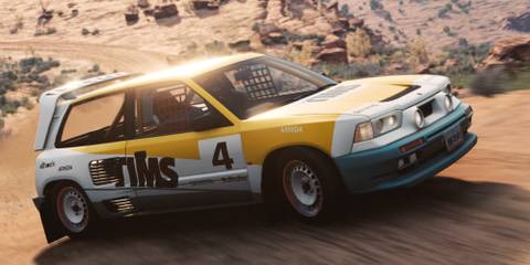 A dirt car from BeamNG.drive