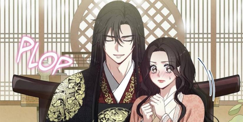 A man with closed eyes and a wide-eyed woman in The Elixir of the Sun