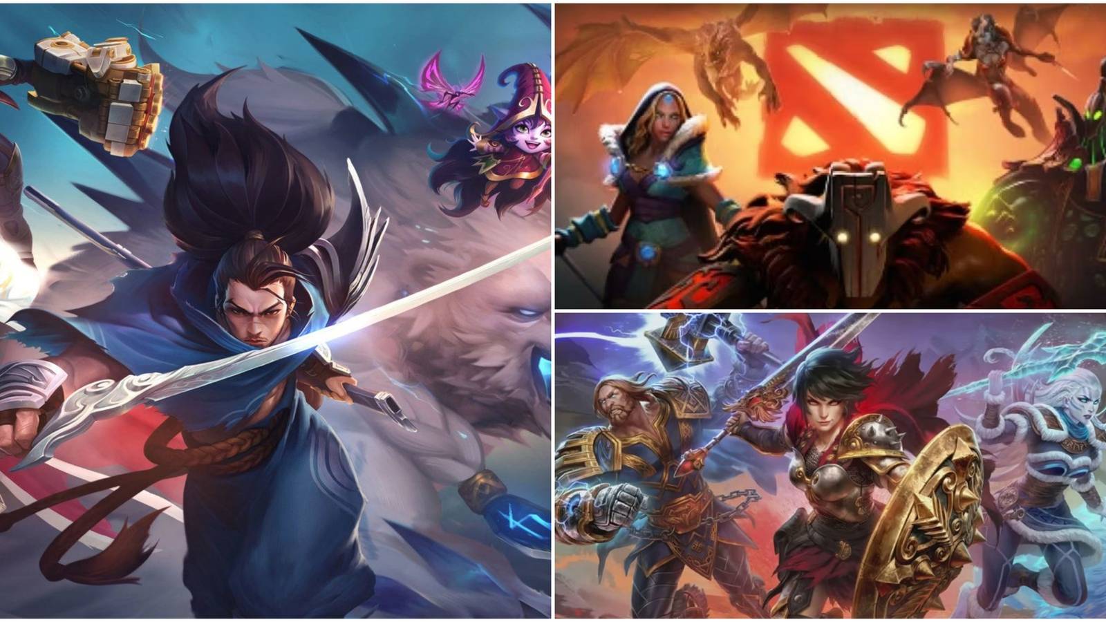 Best MOBAs Of All Time, League of Legends, Dota 2, and Smite