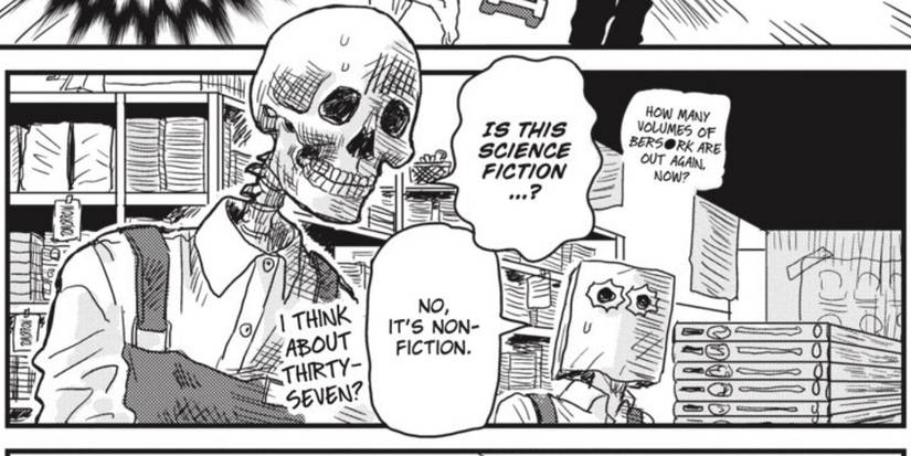 Best Workplace Manga- Skull-face Bookseller Honda-san