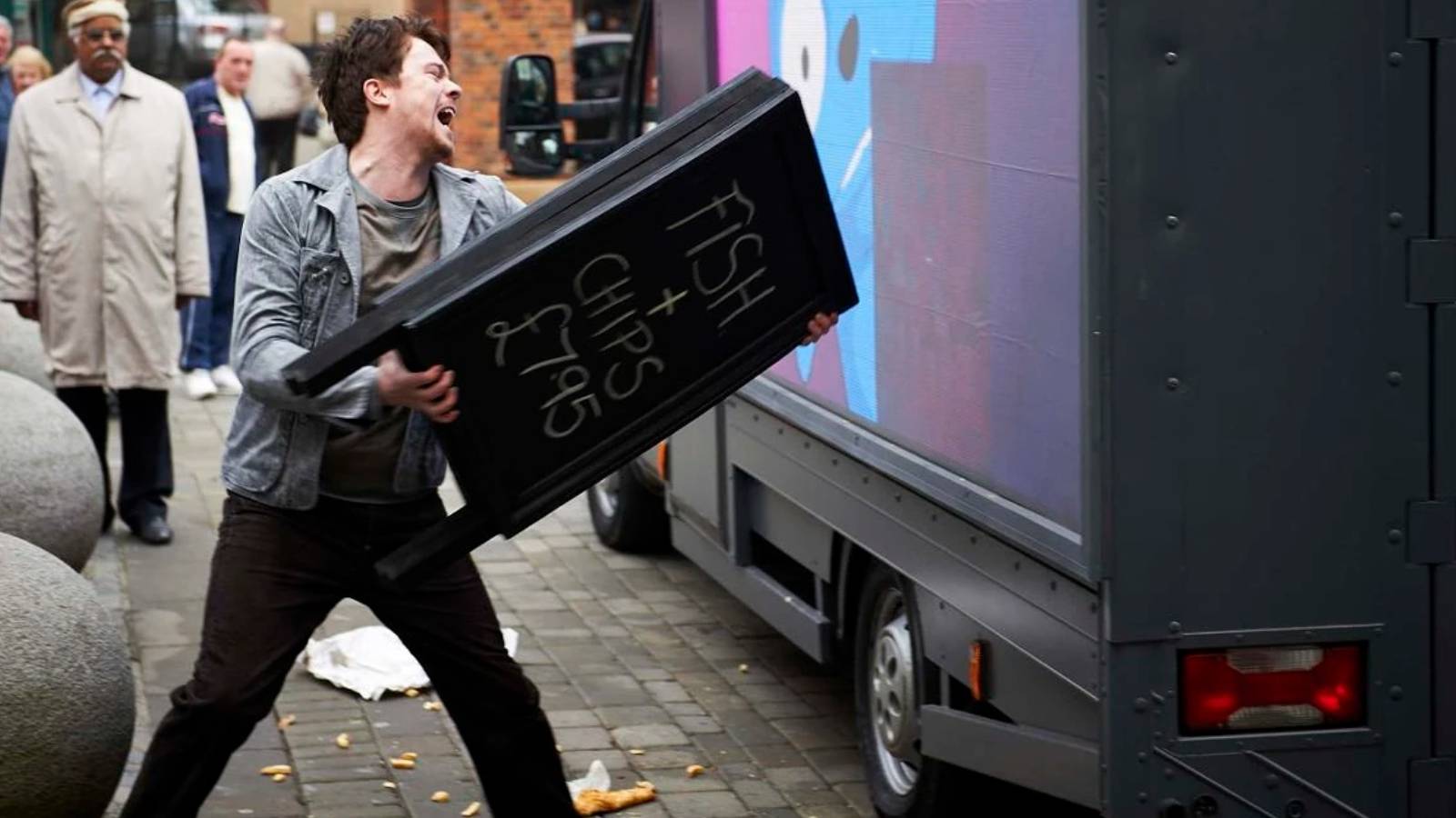 Jamie (Daniel Rigby) in the Black Mirror episode The Waldo Moment