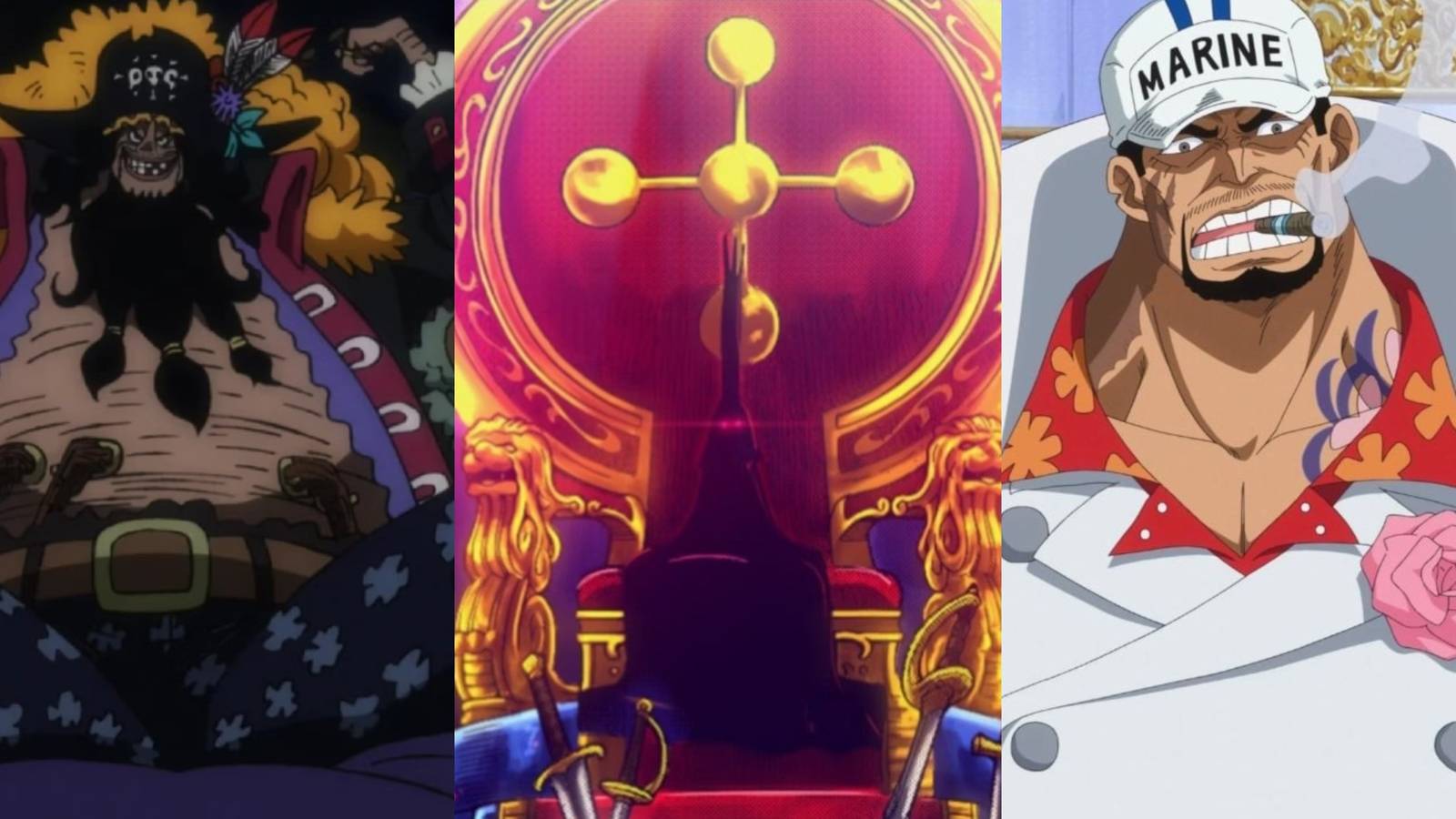 Blackbeard Imu Sakazuki One Piece Final Villain - Featured