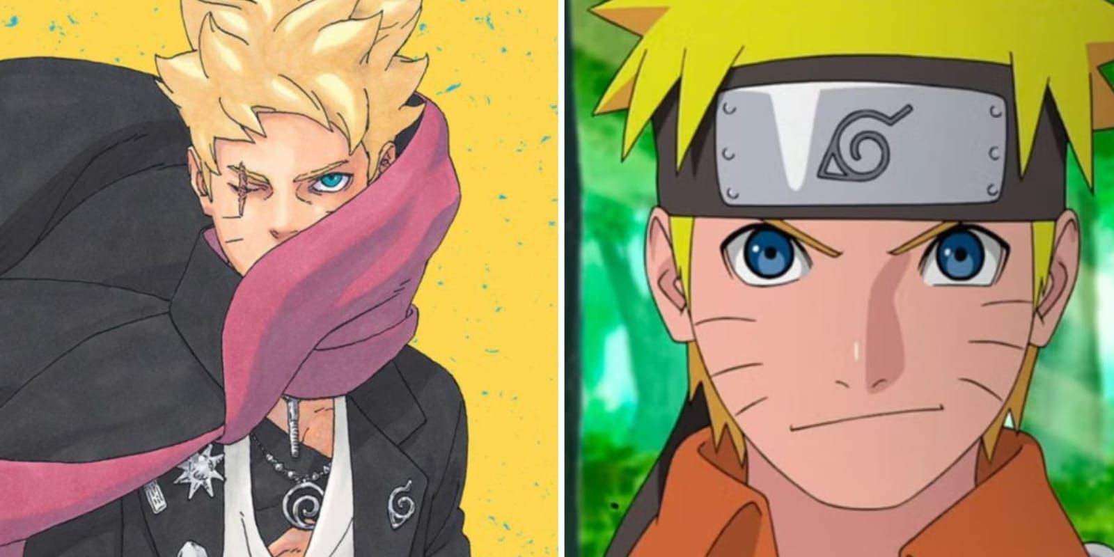 Boruto two blue vortex and Naruto 