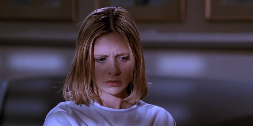 A deeply confused Buffy in the Buffy the Vampire Slayer episode "Normal Again".
