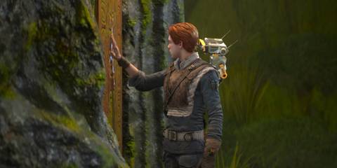 Cal Kestis performing Psychometry in Star Wars Jedi: Fallen Order