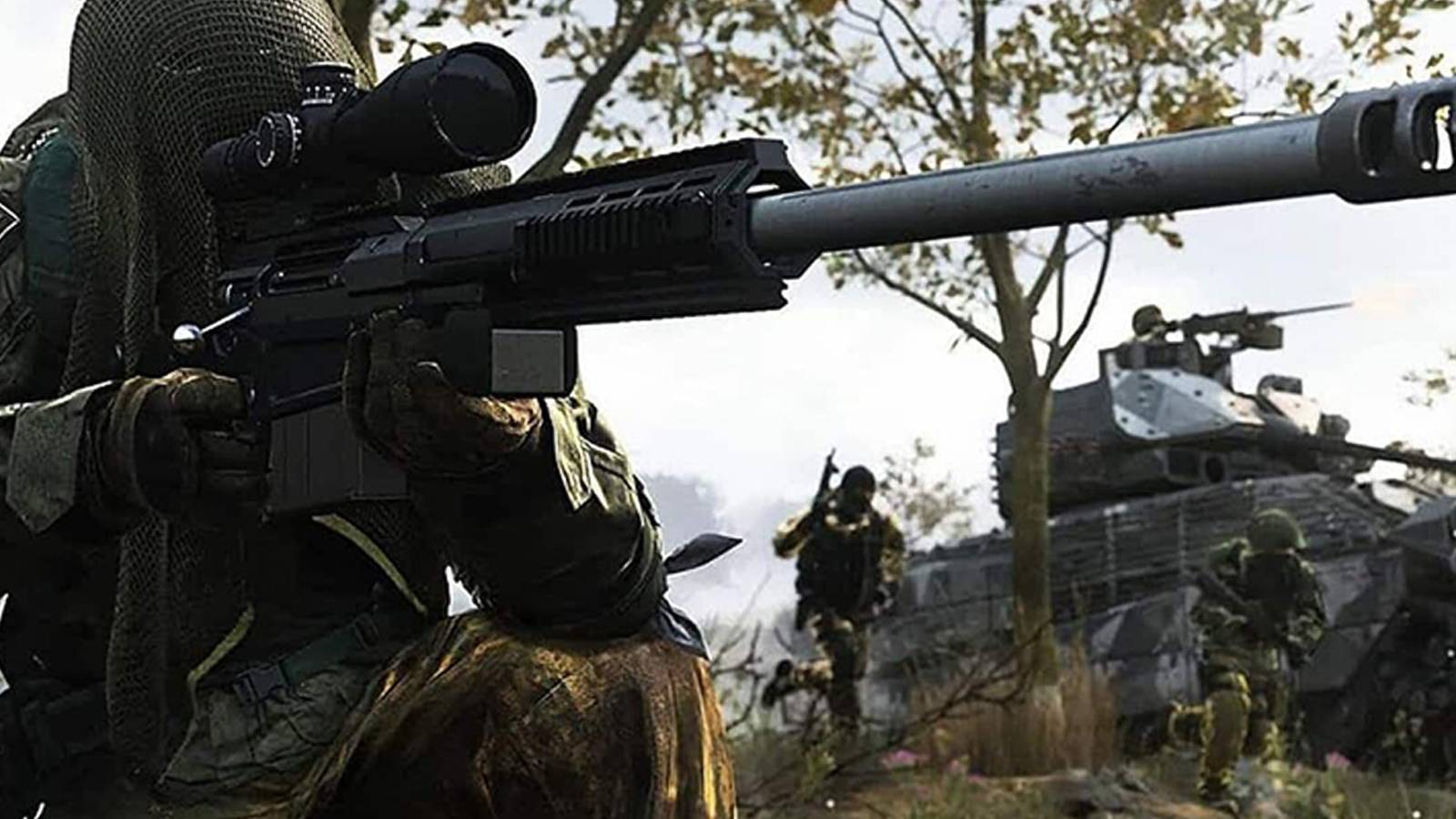 call of duty modern warfare 2 sniper rifle