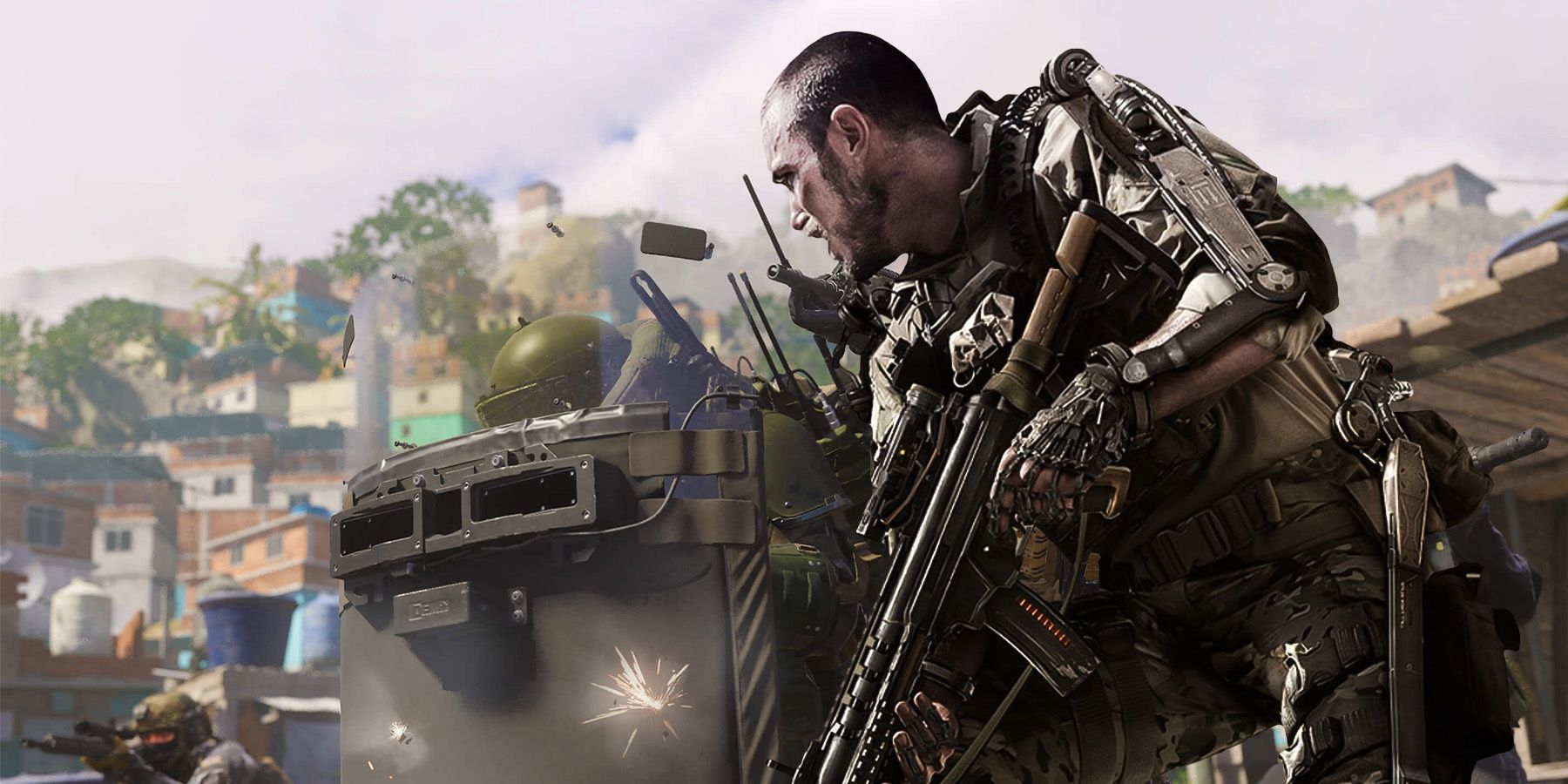 call of duty mw3 with advanced warfare soldier