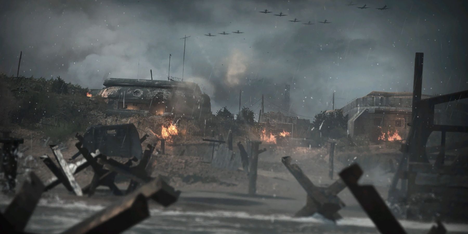 15 Minutes of Call of Duty: WW2's War Mode (Operation Breakout) on PS4 Pro  