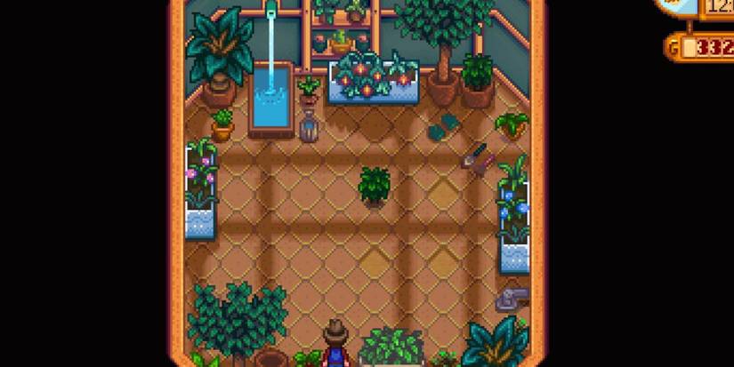 caroline's sunroom in stardew valley