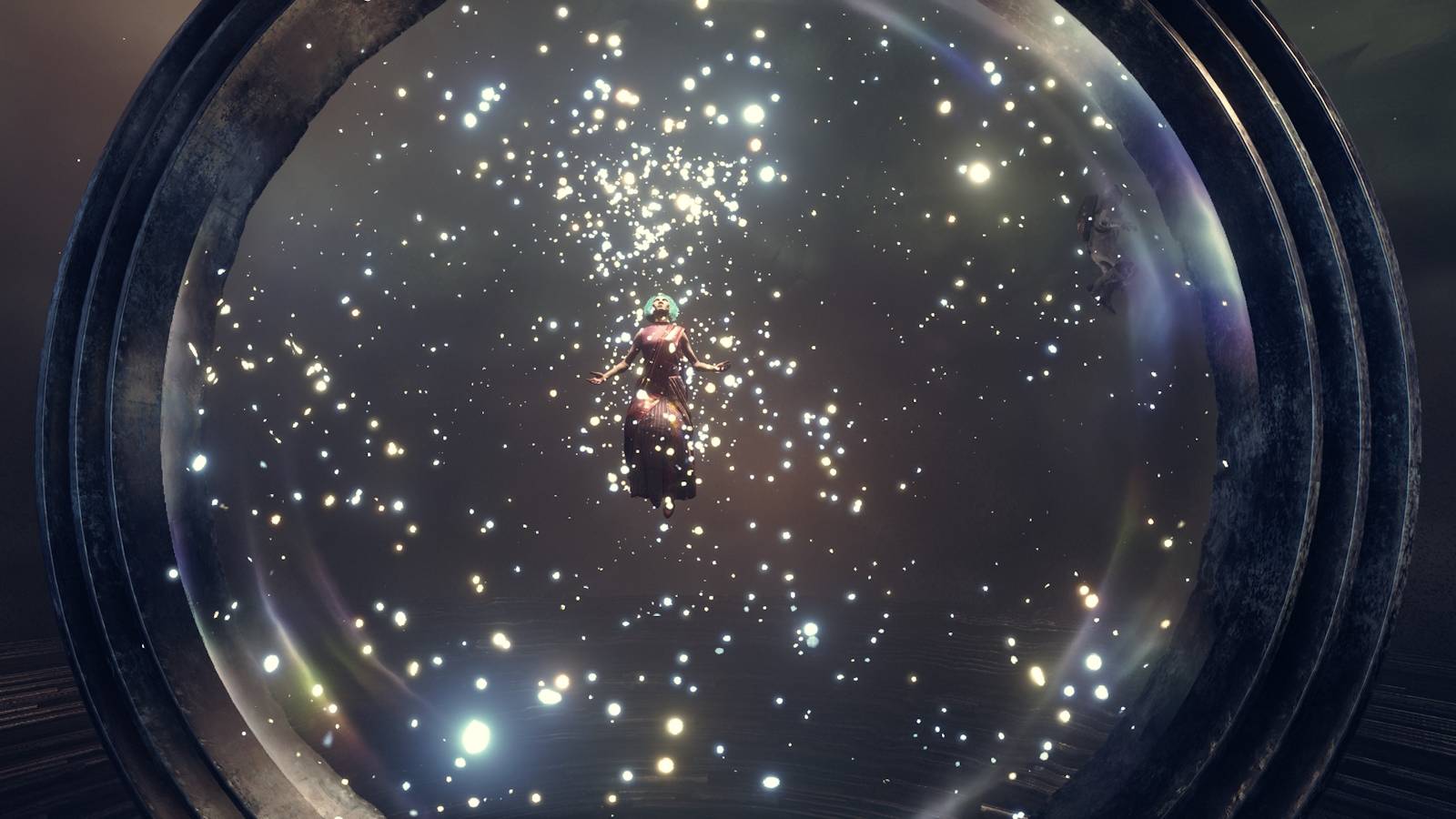 Character in Artifact temple Starfield