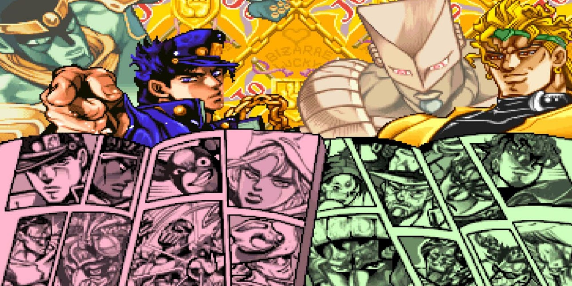 Character roster in JoJo's Bizarre Adventure