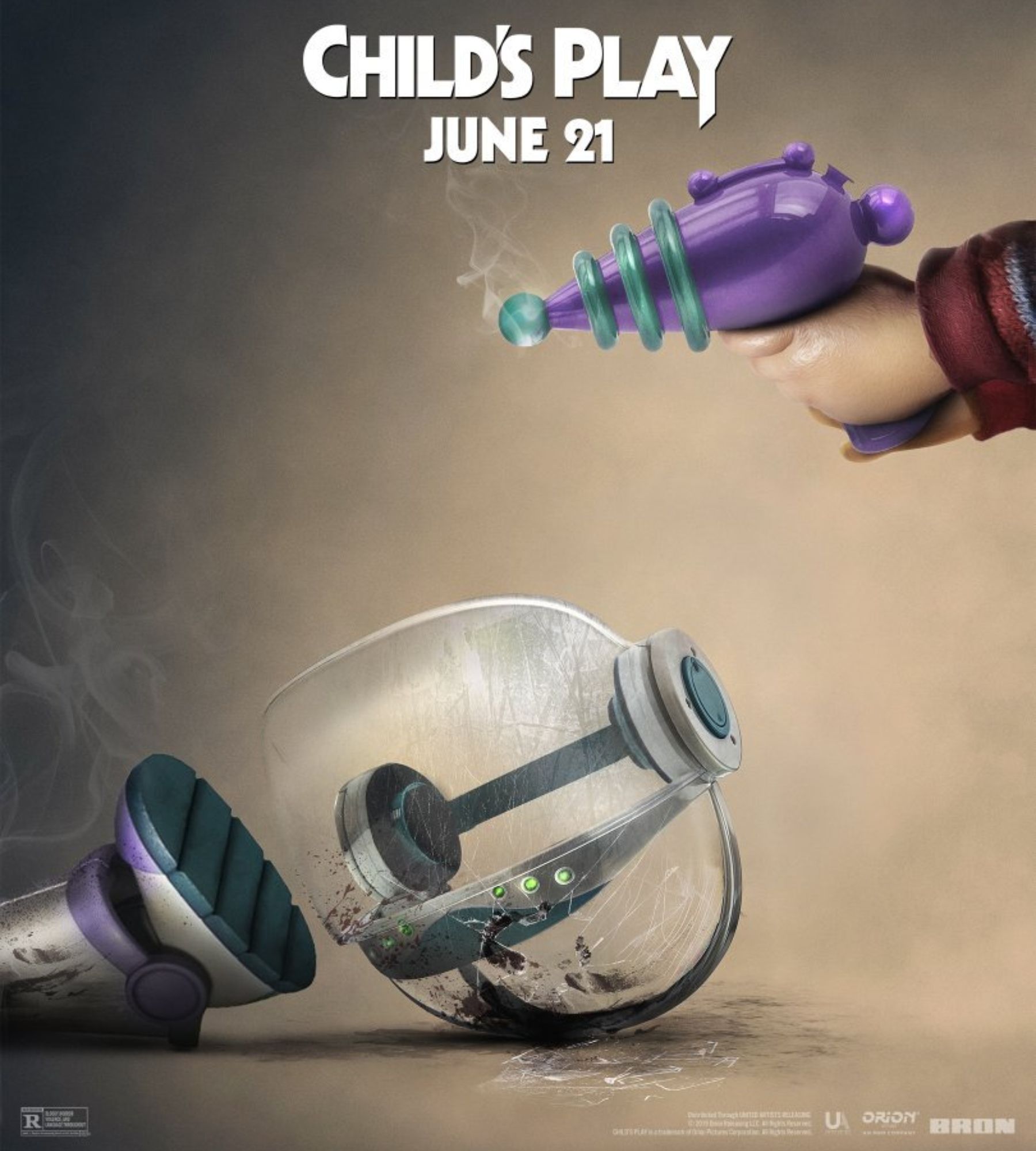 The 2019 Kid's Play poster with the Buzz Lightyear helmet