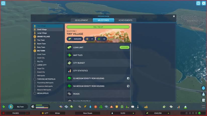 Cities Skylines 2 Map Tiles Milestone