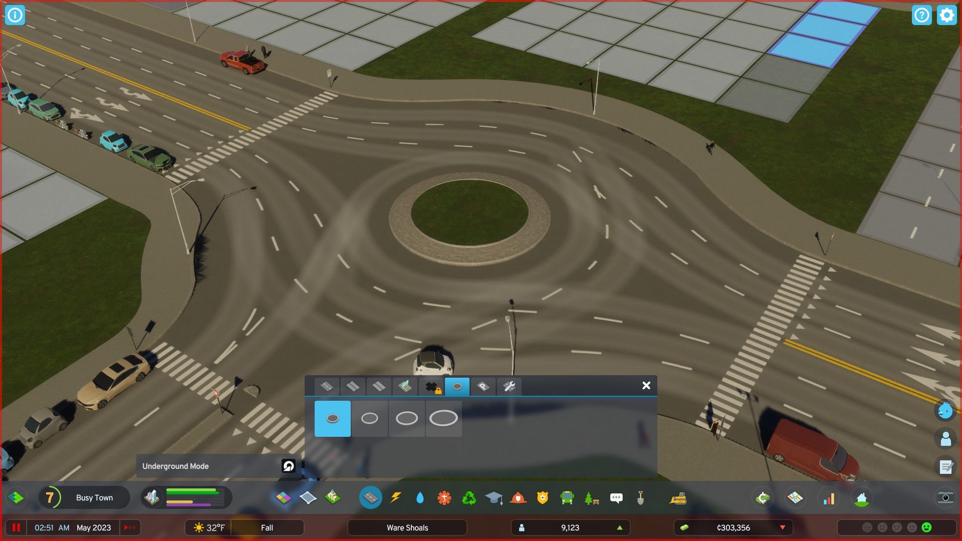 Cities Skylines 2 Roundabouts Tab