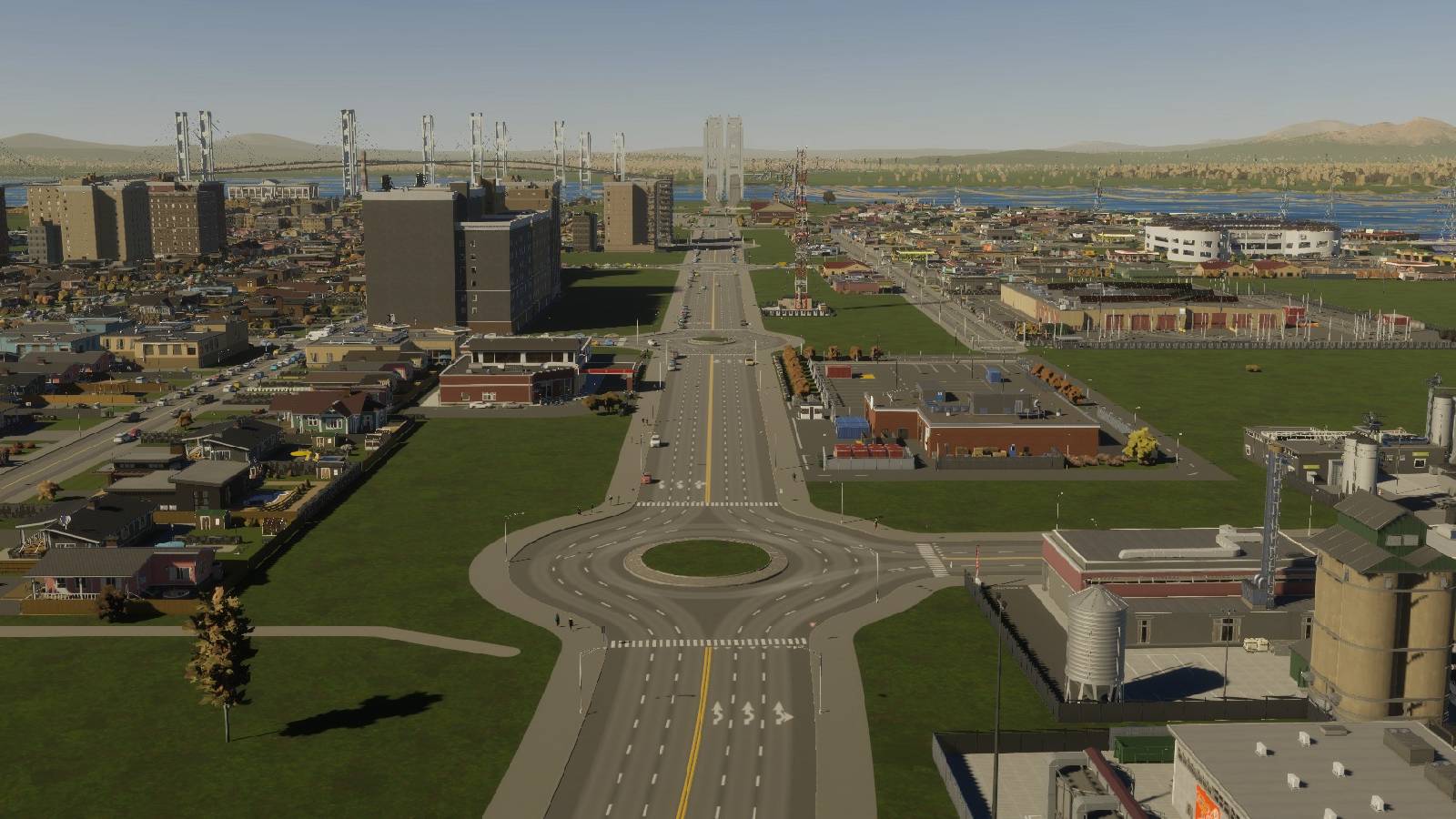 Cities Skylines 2 Roundabouts