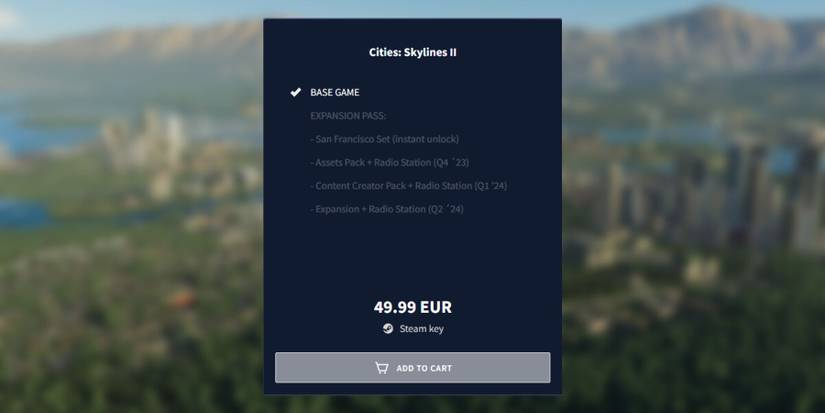 image showing cities skylines 2 standard edition perks. 