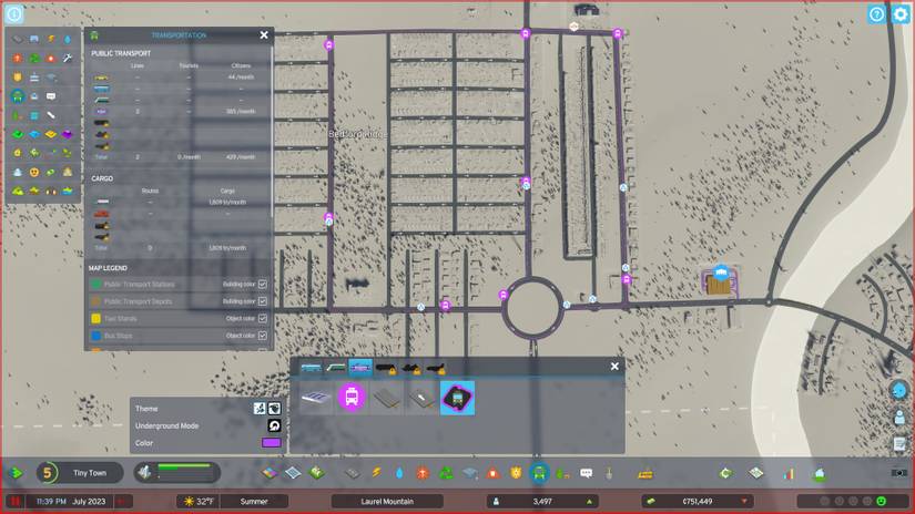 Cities Skylines 2 Tram Lines