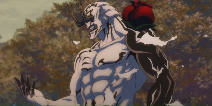 Hanami staring to the left in Jujutsu Kaisen