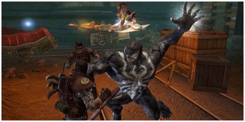 Marvel Ultimate Alliance 2 Venom and Goblin