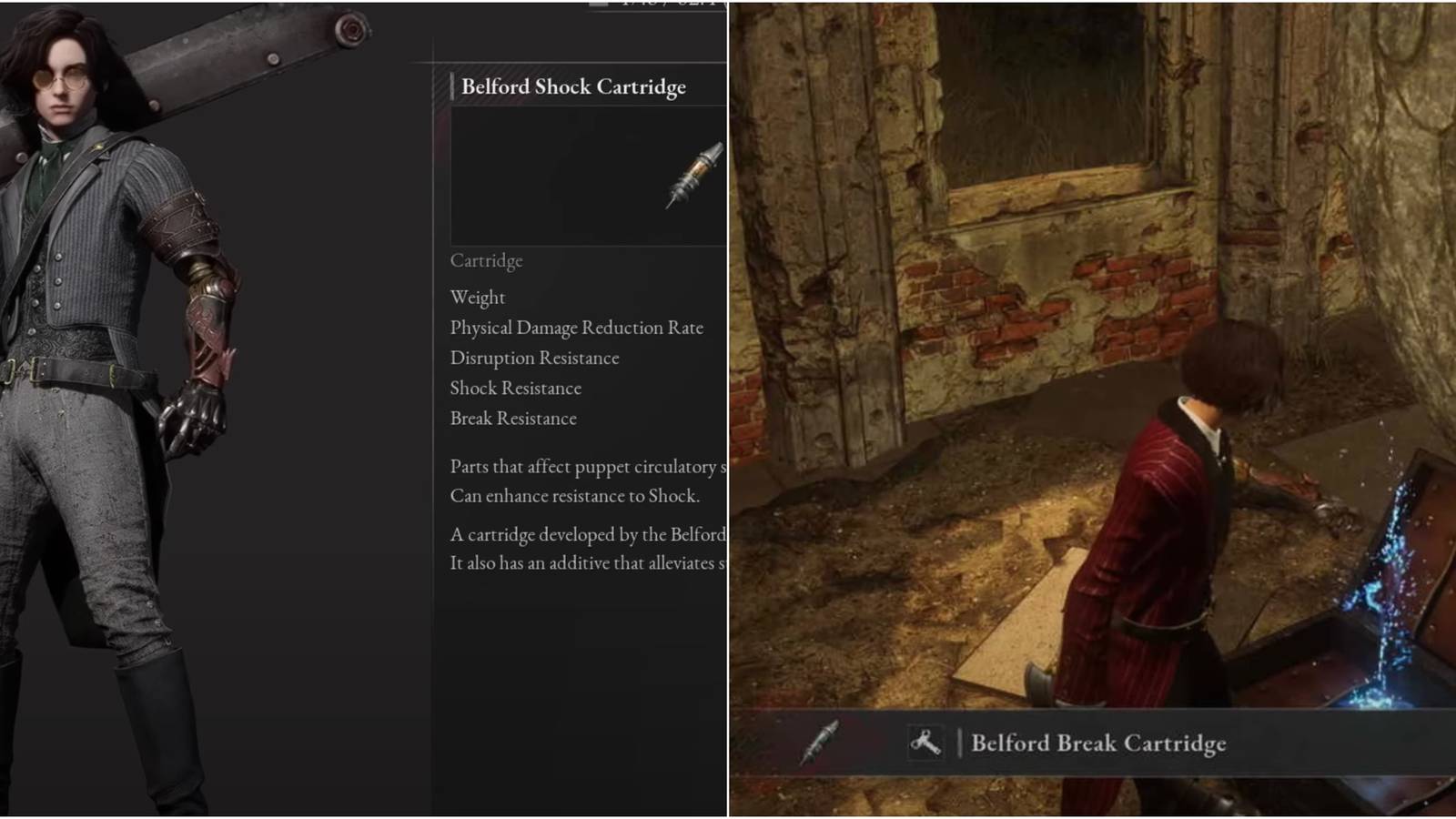 Belford Shock Cartridge And Belford Break Cartridge