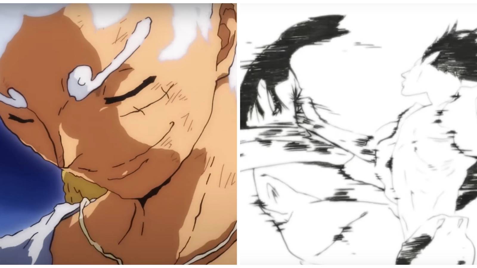 Gear 5th Luffy & punching Celestial Dragon