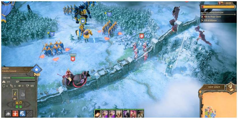 A battle in Fantasy General 2