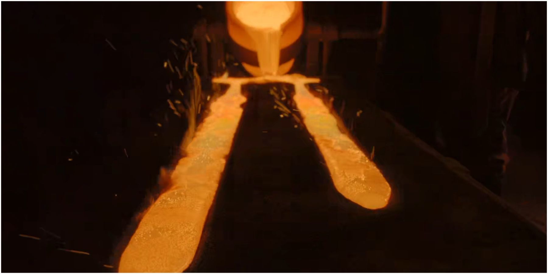 Ice melted down to create two blades in Game of Thrones.