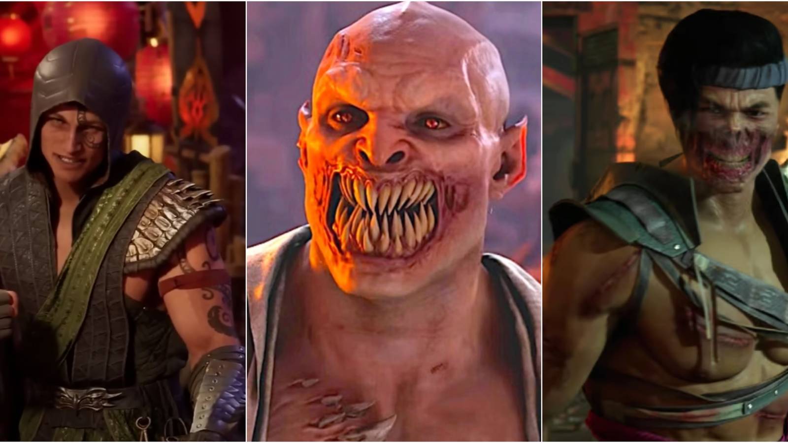 Reptile, Baraka, And Havik Mortal Kombat 1