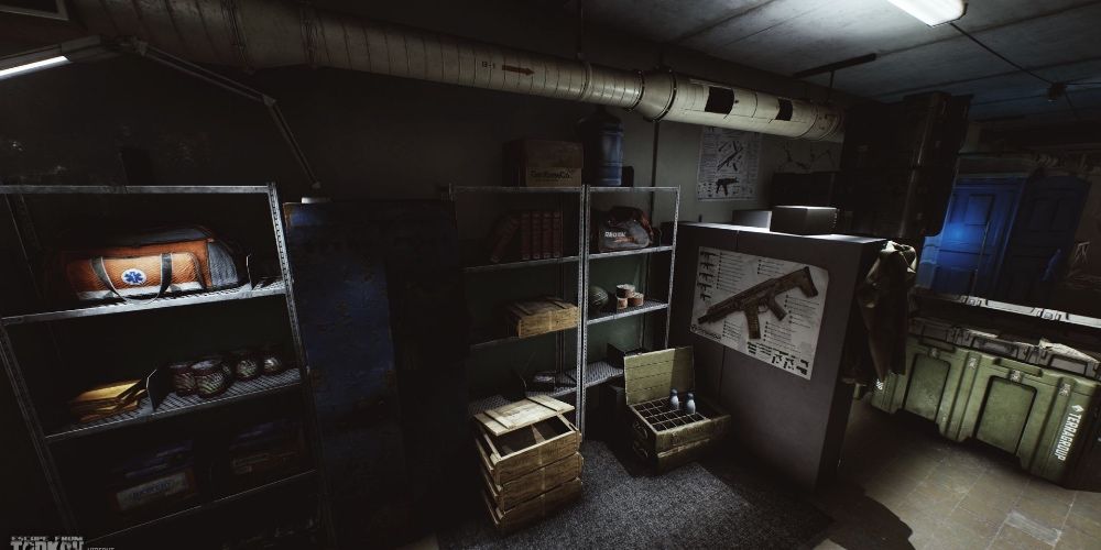Example of The Hideout in Escape From Tarkov