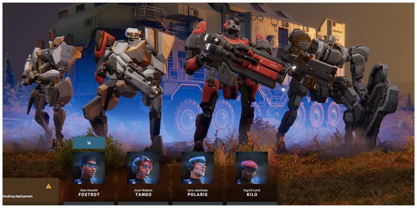 Phantom Brigade squad display