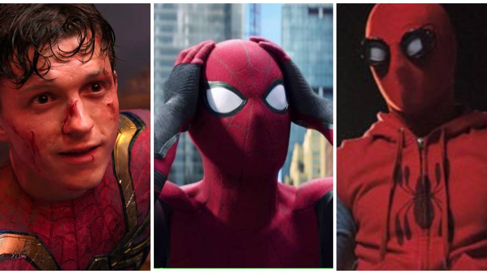 tom holland peter parker spider-man from the marvel cinematic universe