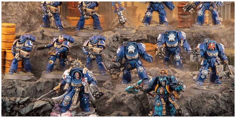 Warhammer 40,000 space marines