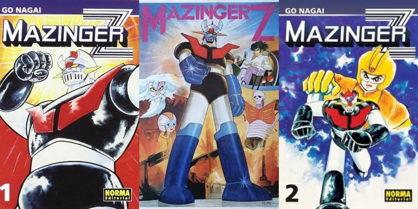 Mazinger Z manga cover