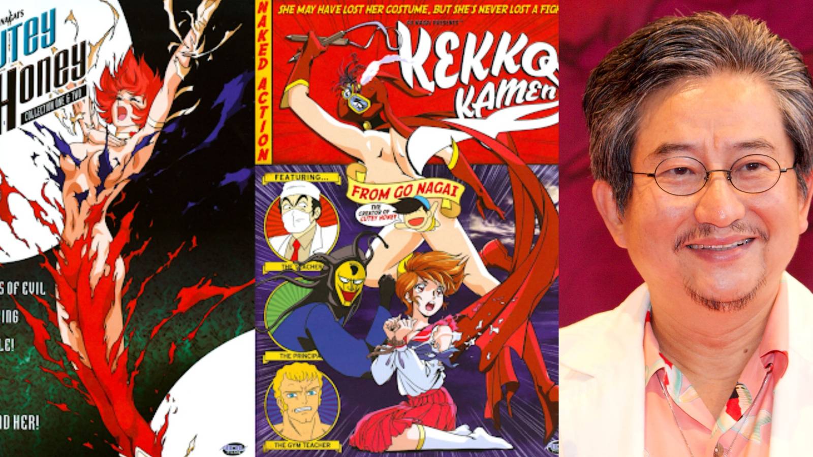 Cutey Honey and Kekko kamen