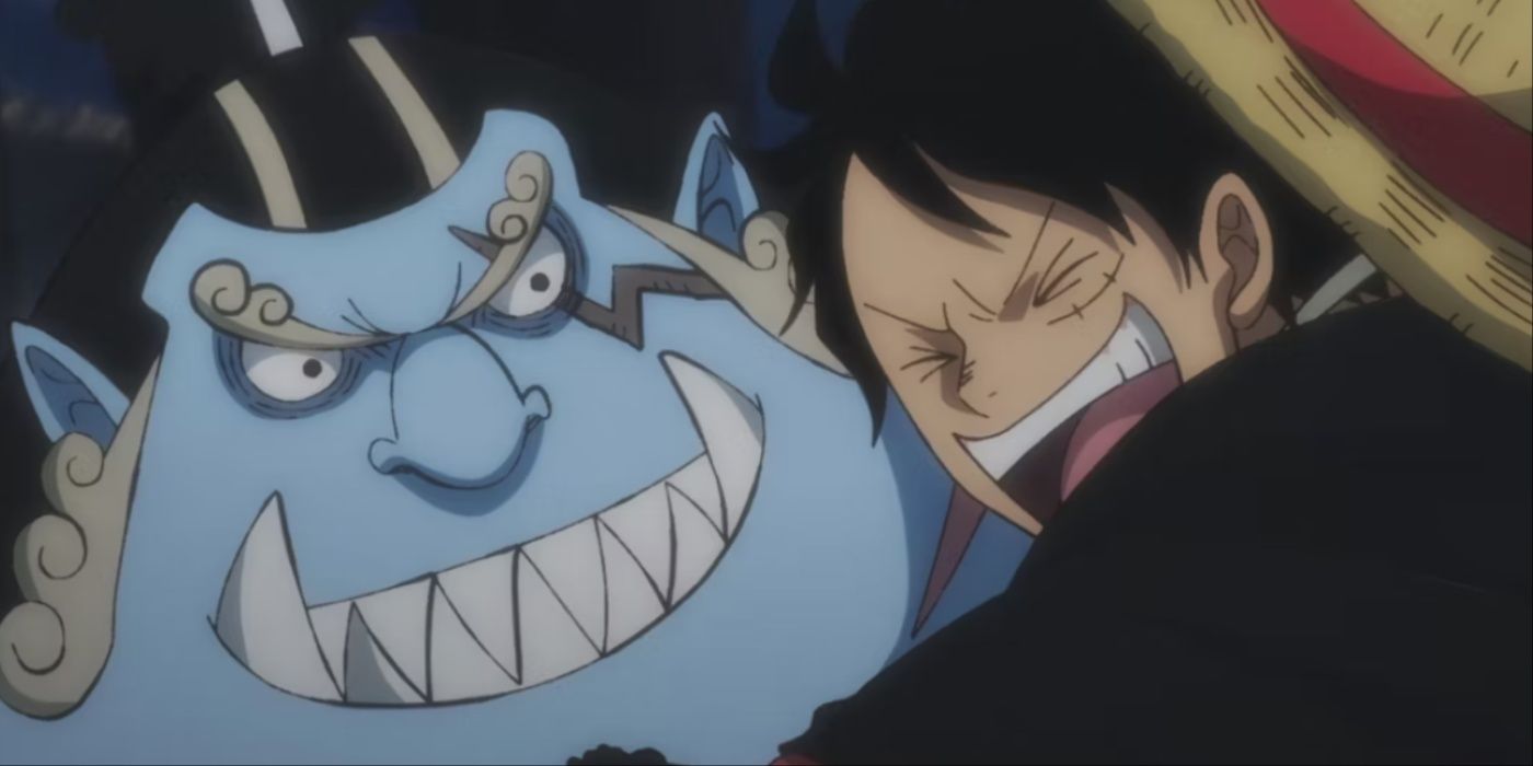 Jinbe and Luffy Reunited In Wano In One Piece