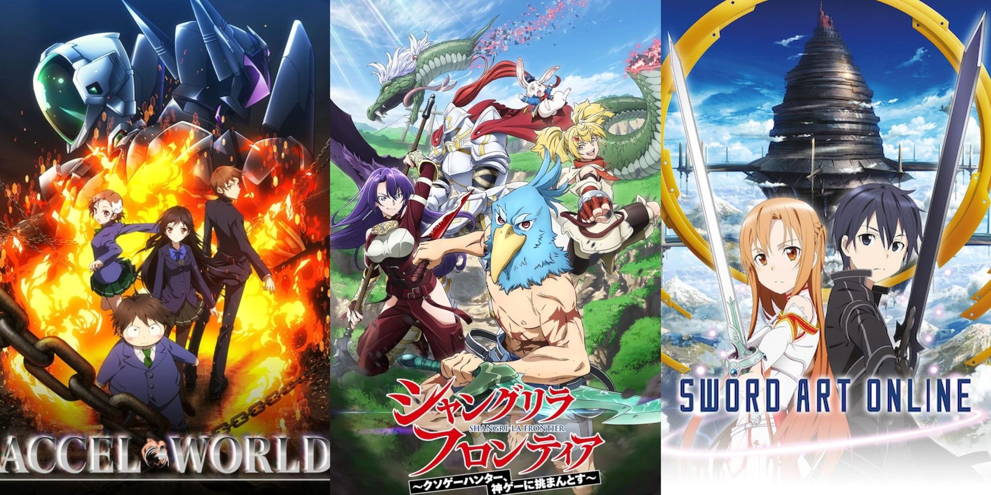 10 Game Anime To Watch If You Love Shangri-La Frontier