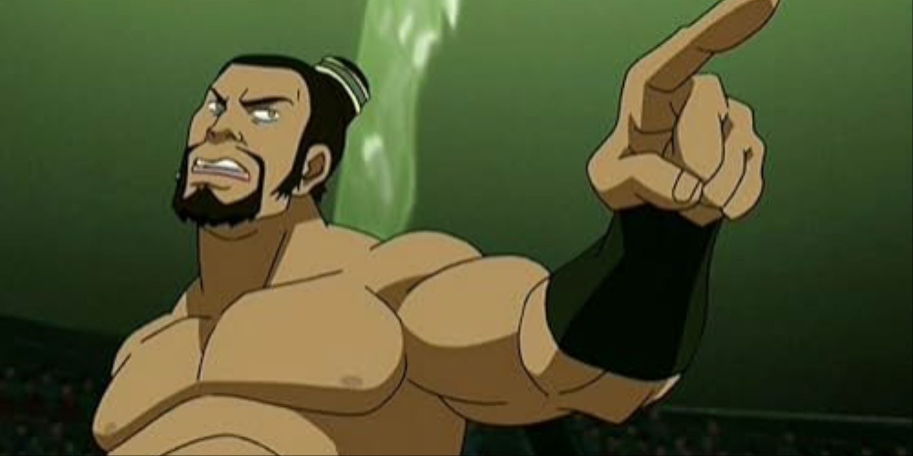 The Boulder Talking smack During the Earth Rumble Tournament In Avatar The Last Airbender