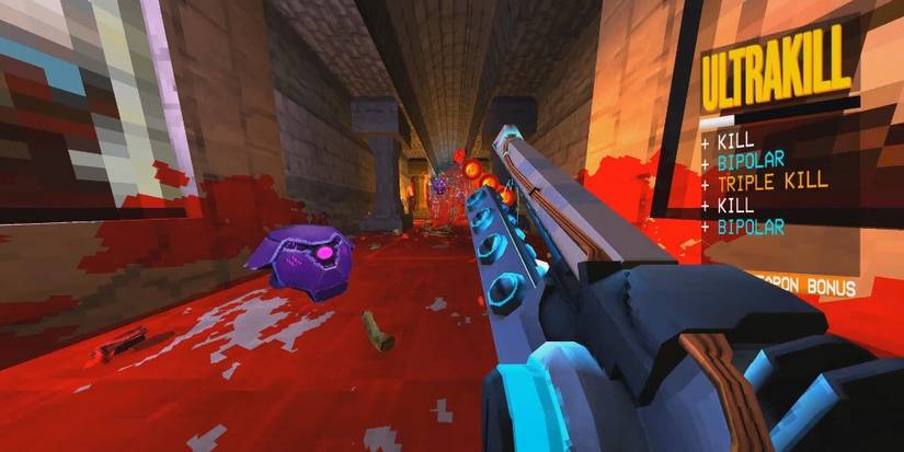 Ultrakill gameplay