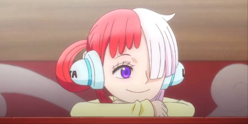 Young Uta On Shanks' Ship In One Piece Film: Red