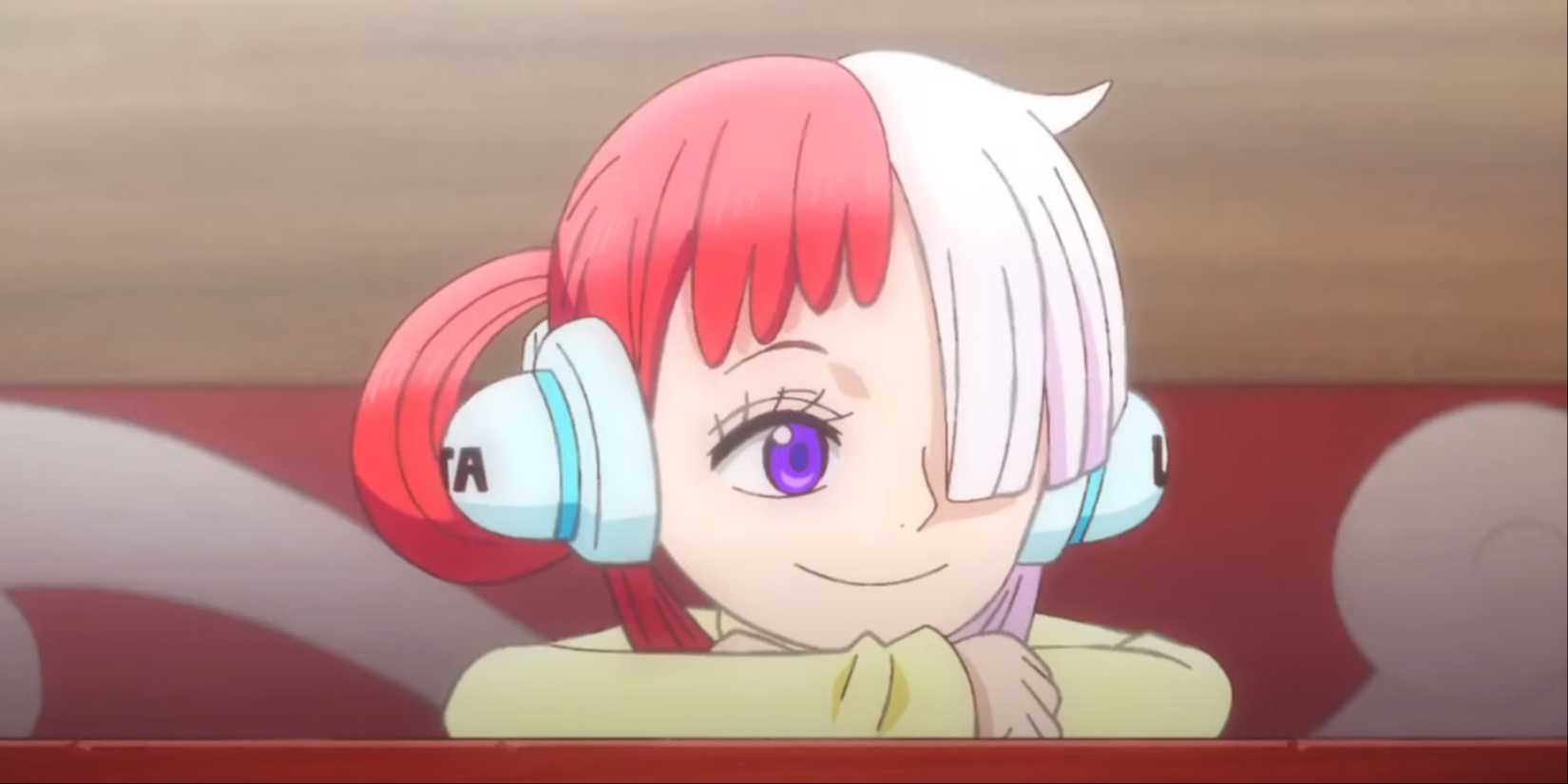 Young Uta On Shanks' Ship In One Piece Film: Red